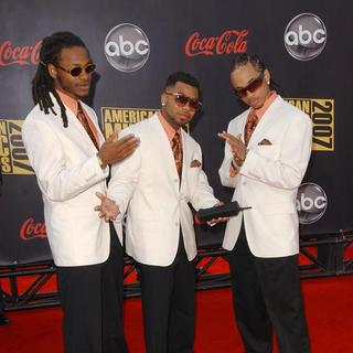 Pretty Ricky in 2007 American Music Awards - Red Carpet