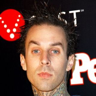 Travis Barker in Verizon and People Honor Timbaland
