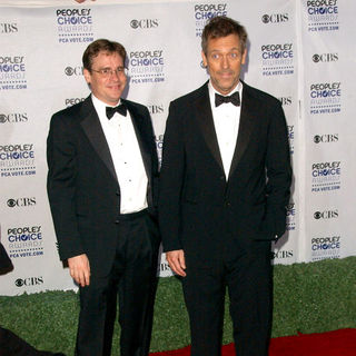 Robert Sean Leonard, Hugh Laurie in 35th Annual People's Choice Awards - Arrivals