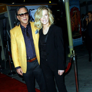 Kim Basinger, Mickey Rourke in "The Informers" Los Angeles Premiere - Arrivals