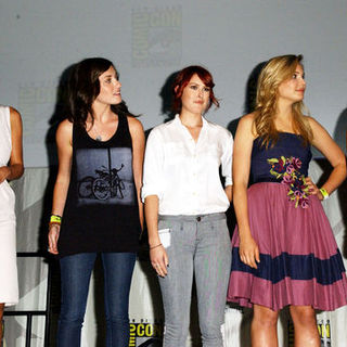 Rumer Willis, Margo Harshman, Audrina Patridge, Leah Pipes, Briana Evigan in 2009 Comic Con International - Day 1