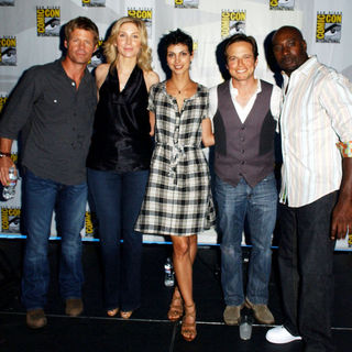 Elizabeth Mitchell, Morena Baccarin, Morris Chestnut, Scott Wolf, Joel Gretsch in 2009 Comic Con International - Day 3