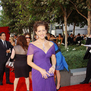 Joely Fisher in The 61st Annual Primetime Emmy Awards - Arrivals