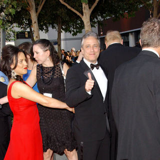 Jon Stewart in The 61st Annual Primetime Emmy Awards - Arrivals