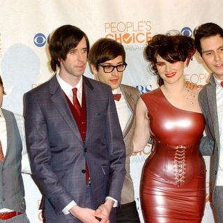 Cobra Starship in 36th Annual People's Choice Awards - Press Room