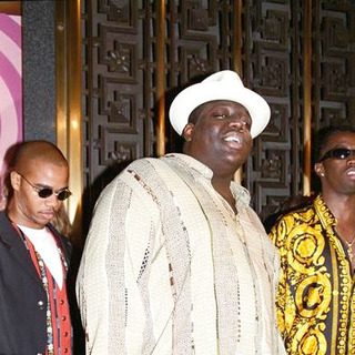 Notorious B.I.G. in 1995 MTV Video Music Awards