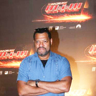 Laurence Fishburne in Mission Impossible III World Premiere in Rome
