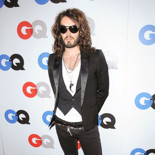 Russell Brand in GQ 2008 "Men of the Year" Party - Arrivals