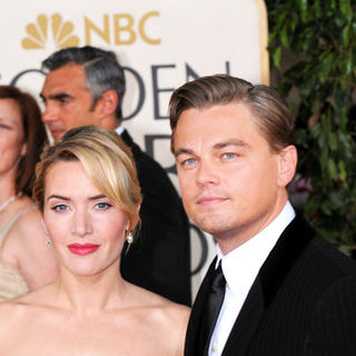 Kate Winslet, Leonardo DiCaprio in 66th Annual Golden Globes - Arrivals