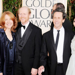 Ron Howard, Bryce Dallas Howard in 66th Annual Golden Globes - Arrivals