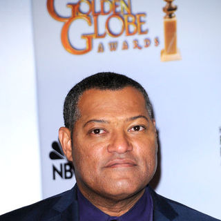 Laurence Fishburne in 66th Annual Golden Globes - Press Room