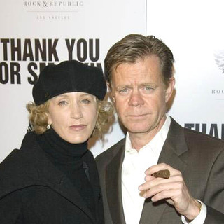 Felicity Huffman, William H. Macy in Thank You For Smoking Los Angeles Premiere