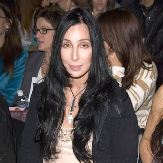Cher in Mercedes-Benz Fall 2006 L.A. Fashion Week at Smashbox Studios - Agent Provocateur - Front Row