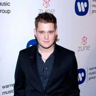 Michael Buble in Warner Music Group's 2007 Grammy After Party