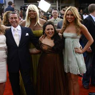 Michelle Pfeiffer, Adam Shankman, Queen Latifah, Nikki Blonski, Amanda Bynes in Los Angeles Premiere of HAIRSPRAY
