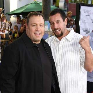 Adam Sandler, Kevin James in I Now Pronounce You Chuck And Larry World Premiere presented by Universal Pictures