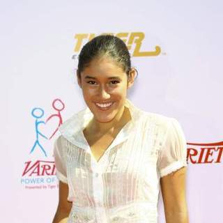 Q'Orianka Kilcher in Variety's Power of Youth event benefiting St. Jude Children's Hospital
