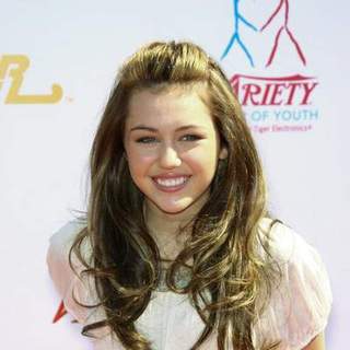 Miley Cyrus in Variety's Power of Youth event benefiting St. Jude Children's Hospital