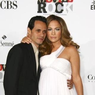 Jennifer Lopez, Marc Anthony in Conde Nast Media Group Presents "2007 Movie Rocks"