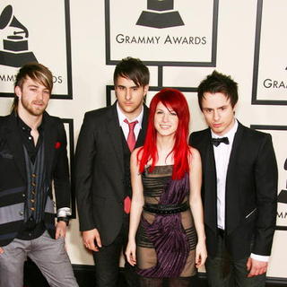 Paramore in 50th Annual GRAMMY Awards - Arrivals