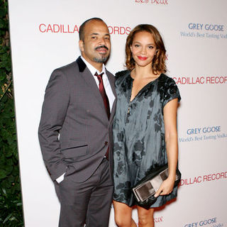 Jeffrey Wright, Carmen Ejogo in "Cadillac Records" Los Angeles Premiere - After Party - Arrivals