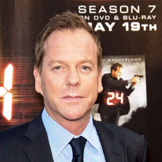 Kiefer Sutherland in "24" Season Seven Finale and DVD Release Party - Arrivals