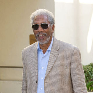 Morgan Freeman in "Get Schooled" Conference and Premiere - Arrivals