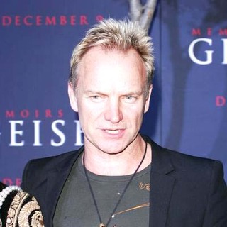 Sting in Premiere of Memoirs of a Geisha