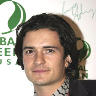 Orlando Bloom in Hollywood Stars Join Global Green For Clean Energy Solutions, Music At Rock The Earth