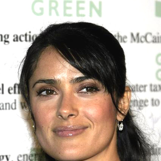 Salma Hayek in Hollywood Stars Join Global Green For Clean Energy Solutions, Music At Rock The Earth