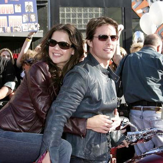 Tom Cruise, Katie Holmes in War of the Worlds Fan Screening