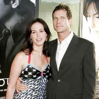 Joanna Going, Dylan Walsh in The Lake House Los Angeles Premiere