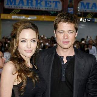 Brad Pitt, Angelina Jolie in Ocean's 13 Los Angeles Premiere