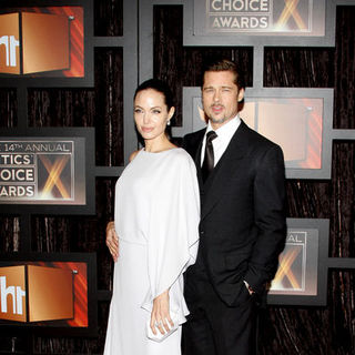 Angelina Jolie, Brad Pitt in 14th Annual Critics Choice Awards - Arrivals