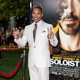 Jamie Foxx in "The Soloist" Los Angeles Premiere - Arrivals