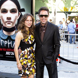 Robert Downey Jr., Susan Levin in "Orphan" Los Angeles Premiere - Arrivals