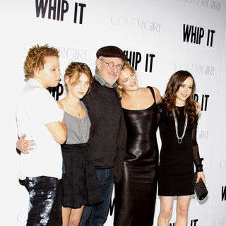 Drew Barrymore, Steven Spielberg, Ellen Page in "Whip It!" Los Angeles Premiere - Arrivals