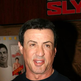 Sylvester Stallone in Sylvester Stallone Signs His Magazine Sly