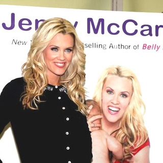 Jenny McCarthy Signs Her New Book Belly Laughs-The Naked Truth About The First Year of Mommyhood