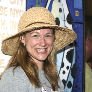 Laura Linney in 2004 Broadway Barks 6 Adopt-a-Thon