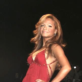 Christina Milian in Olympus Fashion Week Fall 2006 - Heart Truth Red Dress Collection Show