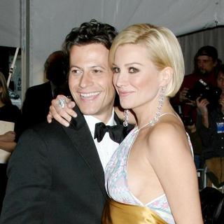 Ioan Gruffudd, Alice Evans in AngloMania Costume Institute Gala at The Metropolitan Museum of Art - Arrivals