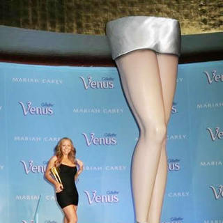Mariah Carey in Gillette Venus Awards Mariah Carey Celebrity Legs of A Goddess Title