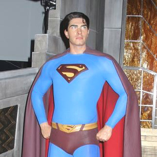 Brandon Routh Unveils Superman Wax Figure At Madame Tussaud's