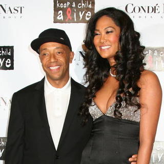 Kimora Lee Simmons, Russell Simmons in Conde Naste Media Group Presents The Black Ball - Arrivals