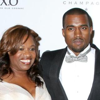Kanye West, Donda West in Kanye West 30th Birthday Party - Arrivals