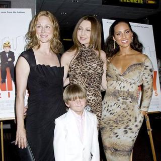 Alicia Keys, Laura Linney, Donna Murphy, Nicholas Reese in The Nanny Diaries Movie Screening - Arrivals