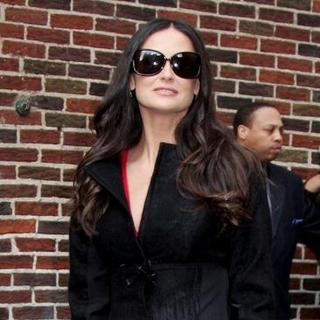 Demi Moore in The Late Show with David Letterman - March 24, 2008 - Arrivals