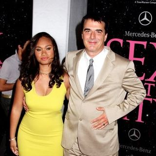 Chris Noth, Tara Wilson in "Sex and the City: The Movie" New York City Premiere - Arrivals