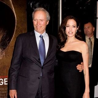 Angelina Jolie, Clint Eastwood in 46th New York Film Festival - "Changeling" Premiere - Inside Arrivals